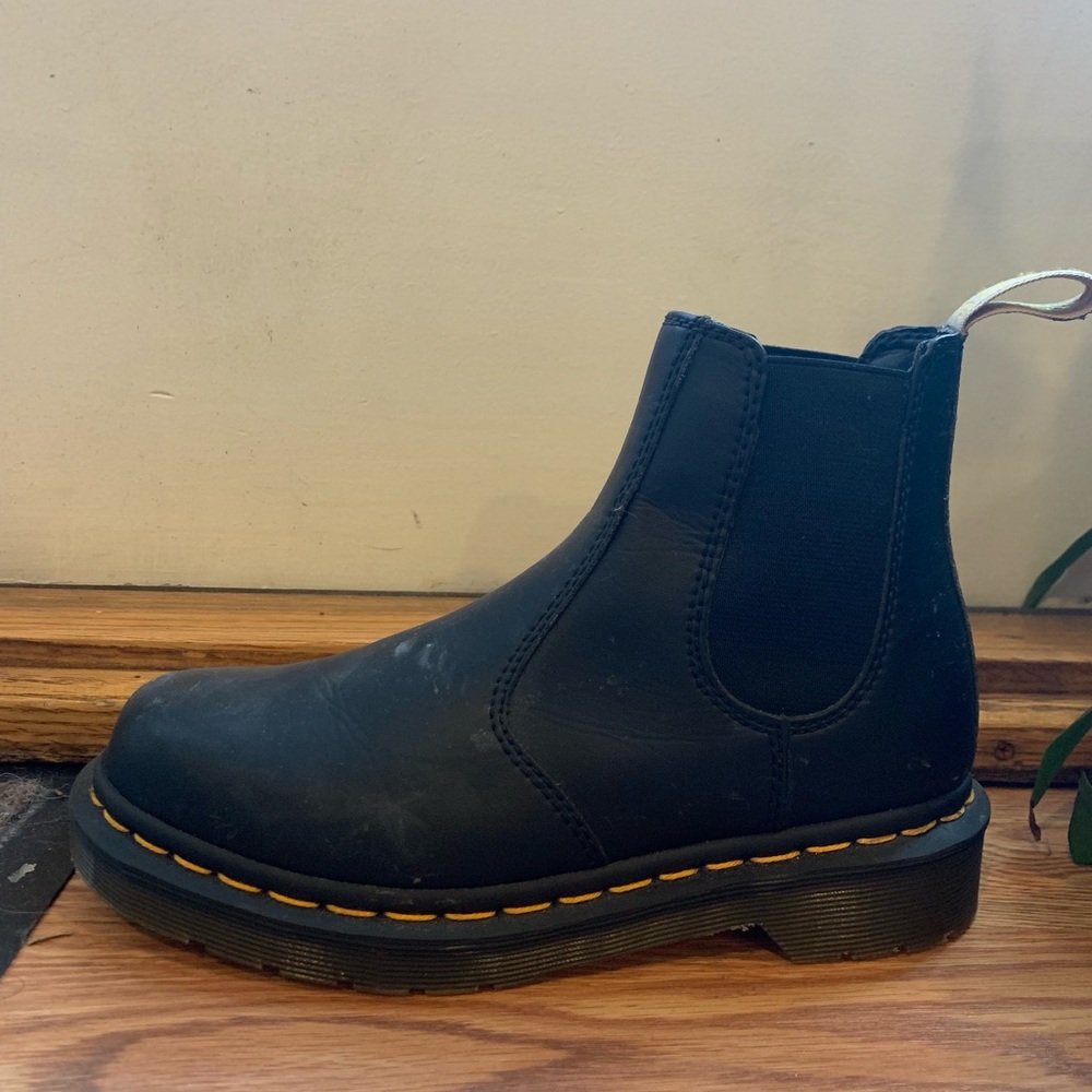 Vegan leather doc martens